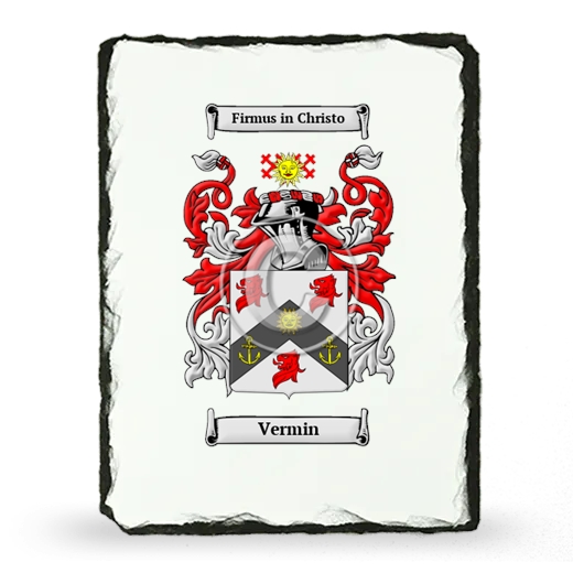 Vermin Coat of Arms Slate