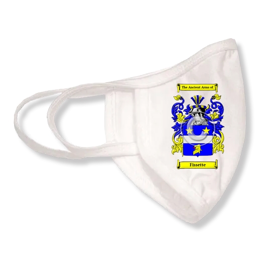 Fissette Coat of Arms Face Mask