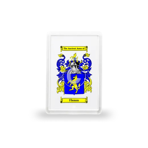 Flamm Coat of Arms Magnet