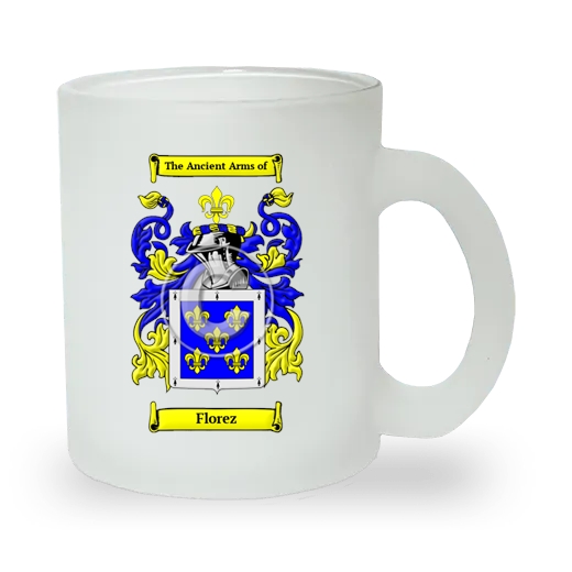 Florez Frosted Glass Mug