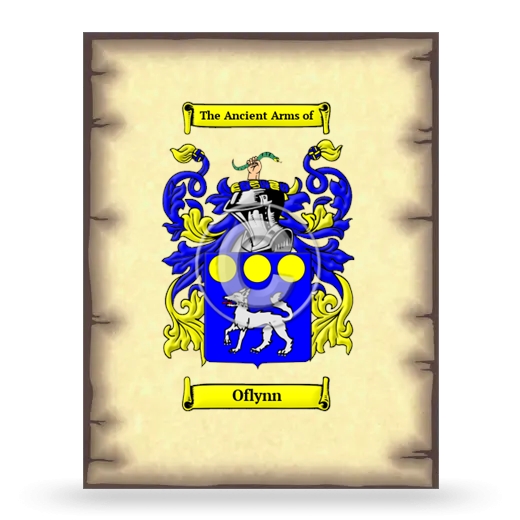 Oflynn Coat of Arms Print