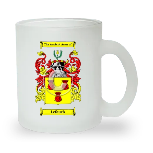 Lefauch Frosted Glass Mug