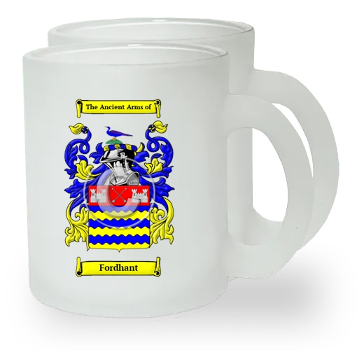 Fordhant Pair of Frosted Glass Mugs