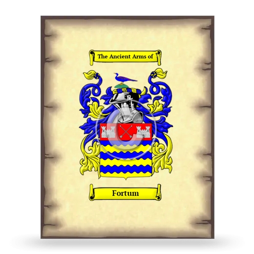 Fortum Coat of Arms Print