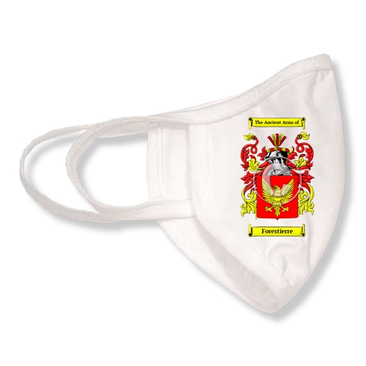 Forestierre Coat of Arms Face Mask