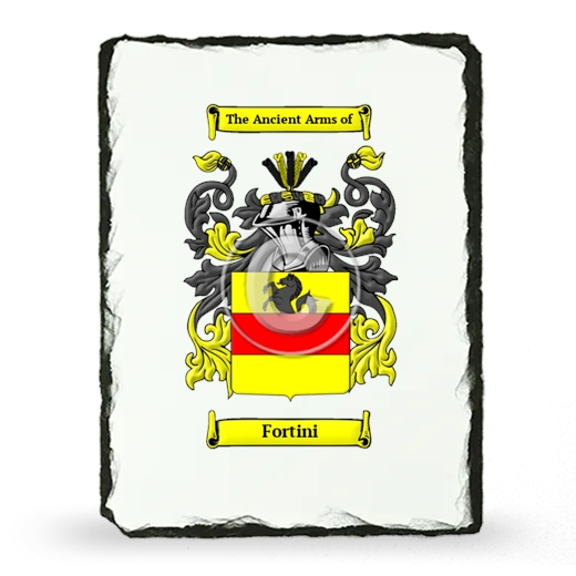 Fortini Coat of Arms Slate