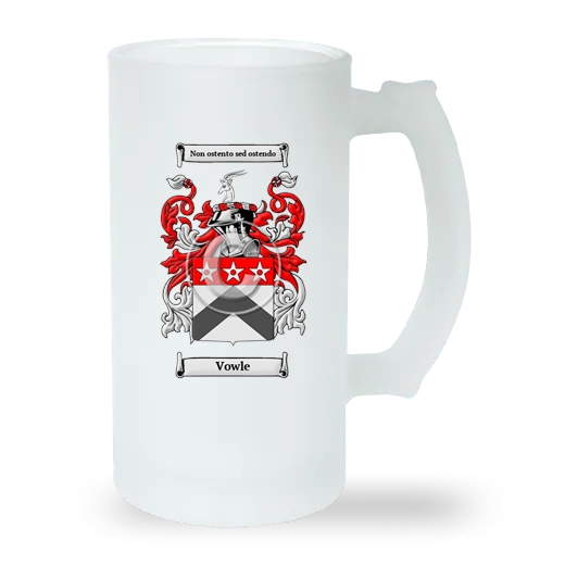 Vowle Frosted Beer Stein
