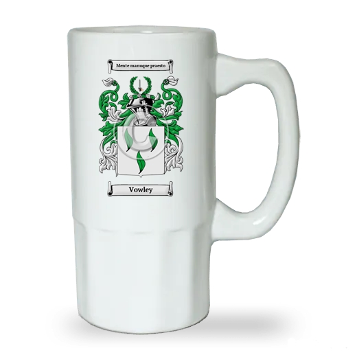 Vowley Ceramic Beer Stein