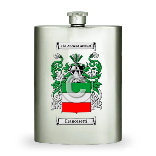 Francesetti Stainless Steel Hip Flask