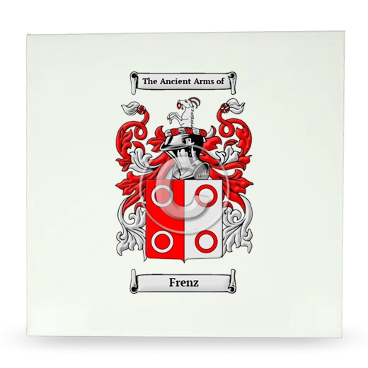 Frenz Large Ceramic Tile with Coat of Arms