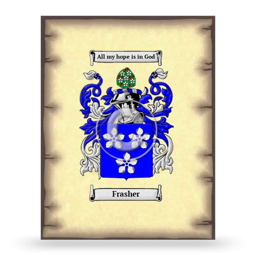 Frasher Coat of Arms Print