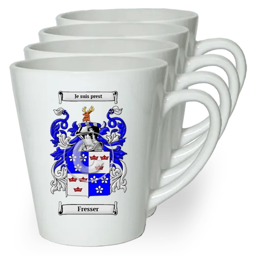 Fresser Set of 4 Latte Mugs