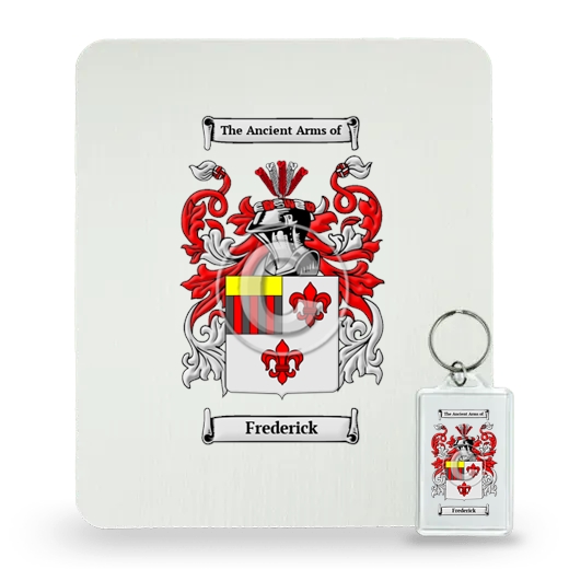 Frederick Mouse Pad and Keychain Combo Package