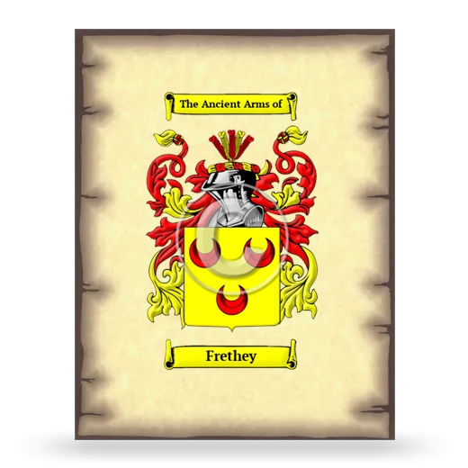 Frethey Coat of Arms Print