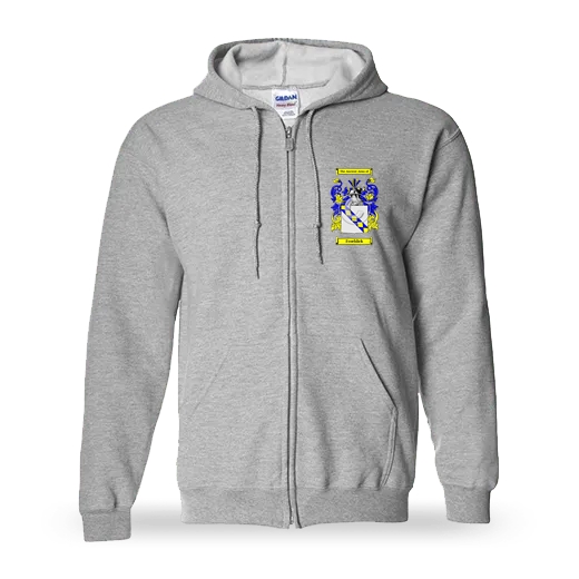 Froehlick Unisex Coat of Arms Zip Sweatshirt