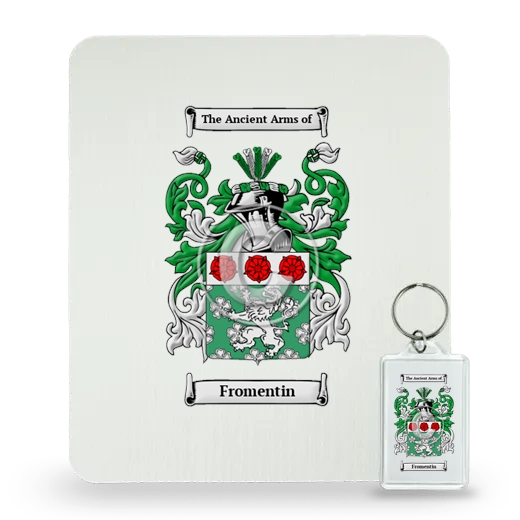 Fromentin Mouse Pad and Keychain Combo Package