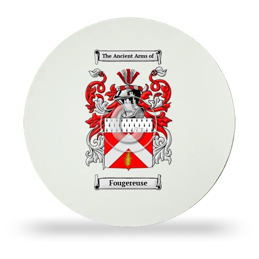 Fougereuse Round Mouse Pad