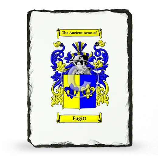 Fugitt Coat of Arms Slate