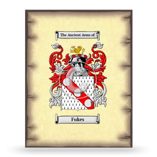 Fukes Coat of Arms Print