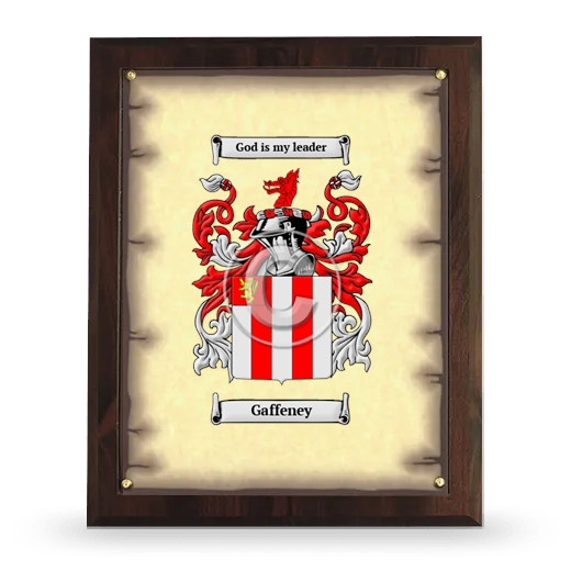 Gaffeney Coat of Arms Plaque