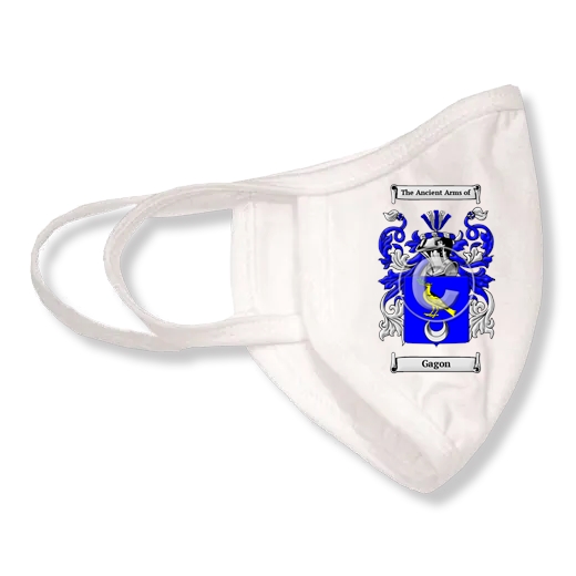 Gagon Coat of Arms Face Mask