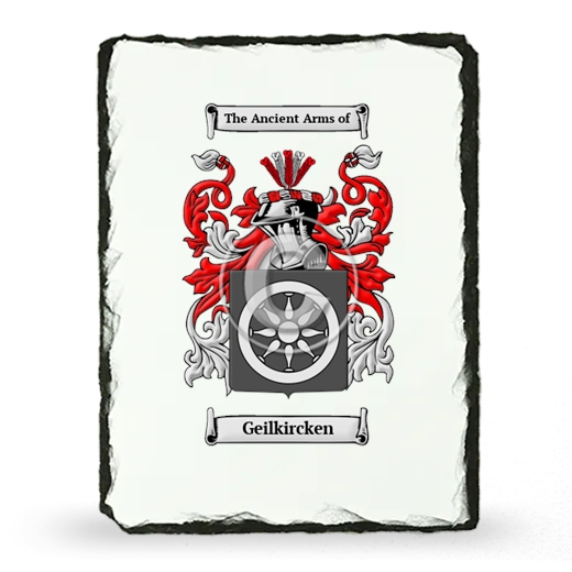 Geilkircken Coat of Arms Slate