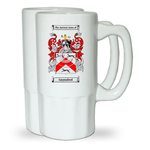 Gaynsferd Pair of Beer Steins