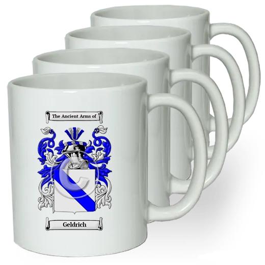 Geldrich Coffee mugs (set of four)