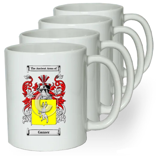 Ganser Coffee mugs (set of four)