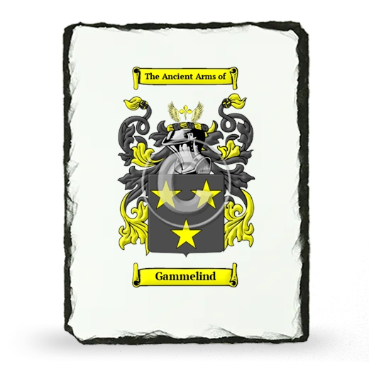 Gammelind Coat of Arms Slate