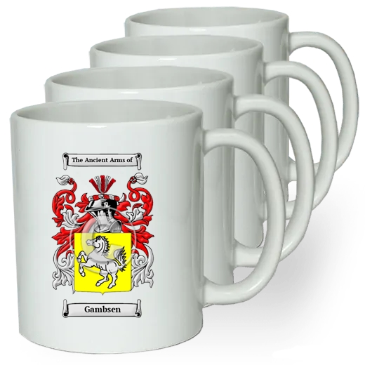 Gambsen Coffee mugs (set of four)