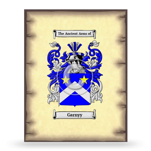 Garnyy Coat of Arms Print