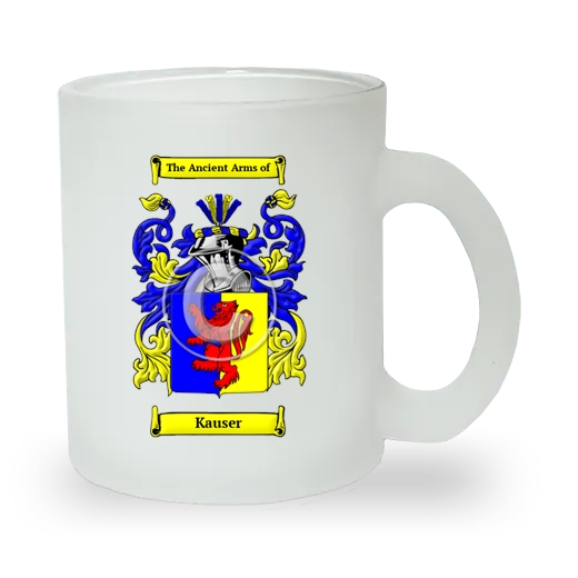 Kauser Frosted Glass Mug