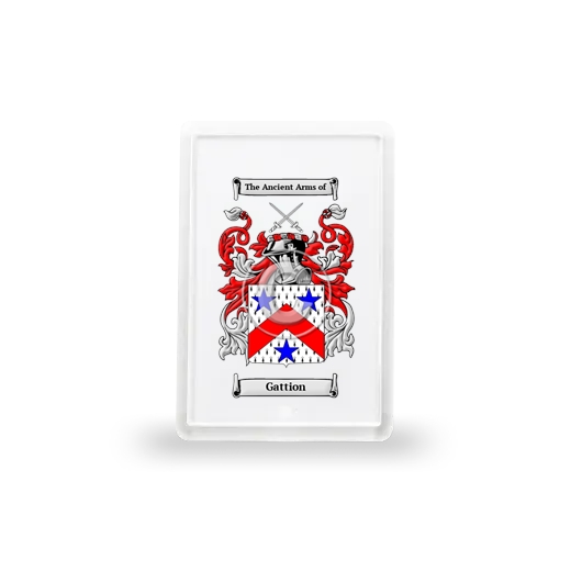 Gattion Coat of Arms Magnet