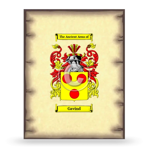 Gavind Coat of Arms Print