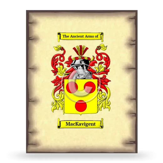 MacKavigent Coat of Arms Print