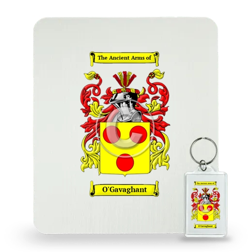 O'Gavaghant Mouse Pad and Keychain Combo Package