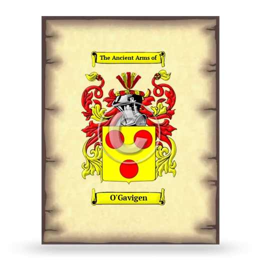 O'Gavigen Coat of Arms Print