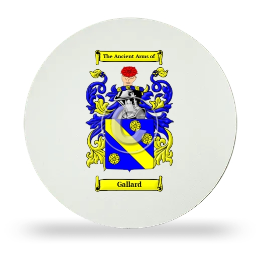 Gallard Round Mouse Pad