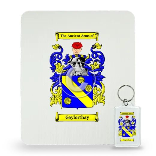 Gaylorthay Mouse Pad and Keychain Combo Package