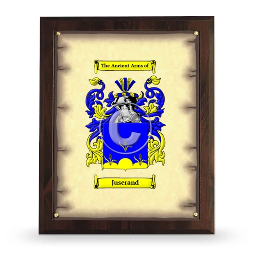 Juserand Coat of Arms Plaque