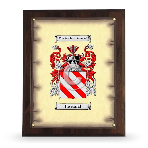 Juserand Coat of Arms Plaque