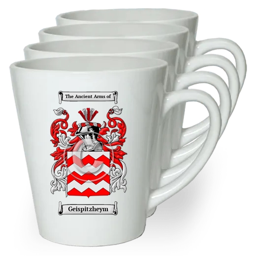 Geispitzheym Set of 4 Latte Mugs