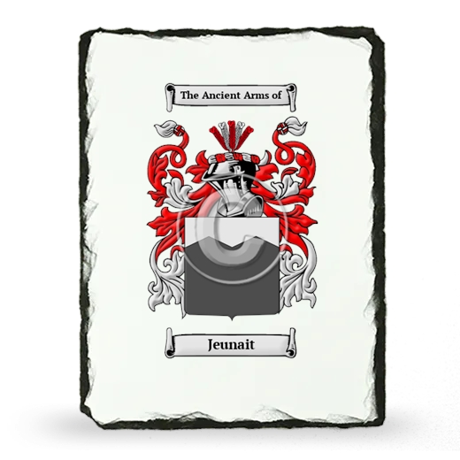 Jeunait Coat of Arms Slate