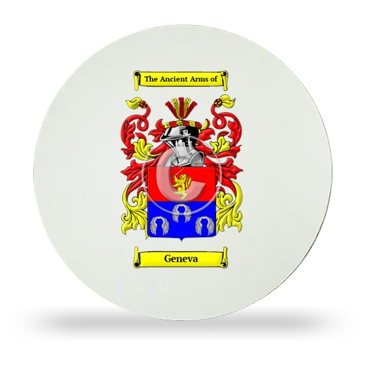 Geneva Round Mouse Pad