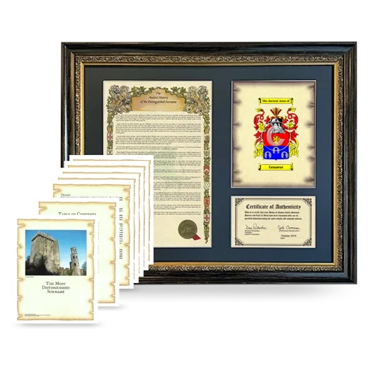 Genoese Framed History and Complete History - Heirloom