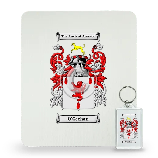 O'Geehan Mouse Pad and Keychain Combo Package