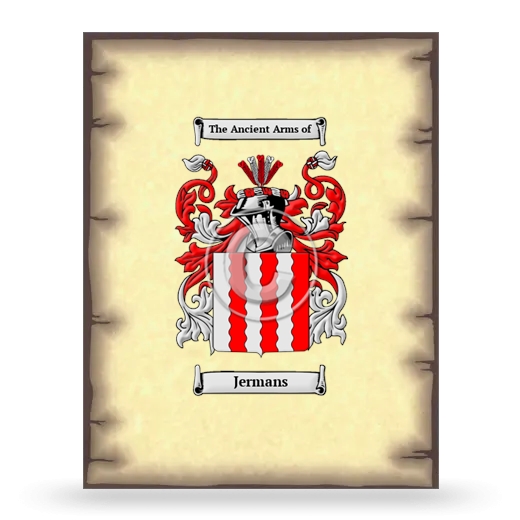 Jermans Coat of Arms Print