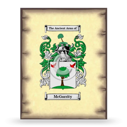 McGurrity Coat of Arms Print