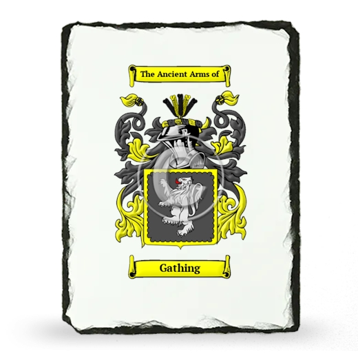 Gathing Coat of Arms Slate